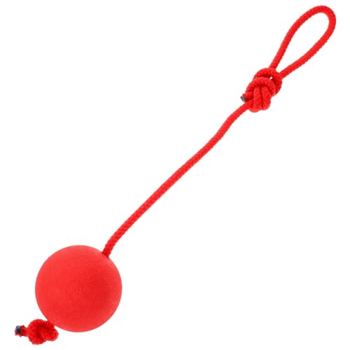 BUGUUYO 2st Spielzeugball Für Haustiere Hundespielzeugball Spielzeug Für Haustiere Hundeball Trainieren Tauziehen Hundespielzeug -Spielzeug Hund Seil Spielzeug Seilball Hundeseil Rot BUGUUYO 2st Spielzeugball Für Haustiere Hundespielzeugball Spielzeug Für Haustiere Hundeball Trainieren Tauziehen Hundespielzeug -Spielzeug Hund Seil Spielzeug Seilball Hundeseil Rot von BUGUUYO