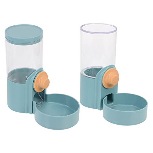 BUGUUYO 2stücke Automatischer Wasserspender Und Futterspender Für Kleine Haustiere Für Hunde Und Katzen Im Käfig Mit Rutschfestem Design Und Einfacher Wasser Und Futterstandsanzeige BUGUUYO 2stücke Automatischer Wasserspender Und Futterspender Für Kleine Haustiere Für Hunde Und Katzen Im Käfig Mit Rutschfestem Design Und Einfacher Wasser Und Futterstandsanzeige von BUGUUYO