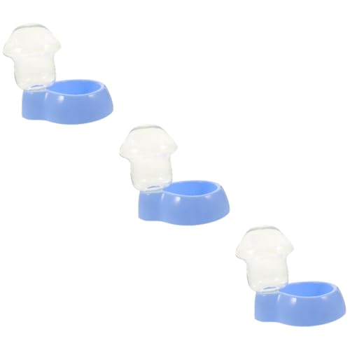 BUGUUYO 3 Sätze Trinkschale Automatischer Wasserspender Für Katzen Schwerkrafttränke Für Hunde Futternäpfe Für Haustiere Trinkfutterautomat Für Haustiere Automatische Tränke Plastik Blue BUGUUYO 3 Sätze Trinkschale Automatischer Wasserspender Für Katzen Schwerkrafttränke Für Hunde Futternäpfe Für Haustiere Trinkfutterautomat Für Haustiere Automatische Tränke Plastik Blue von BUGUUYO