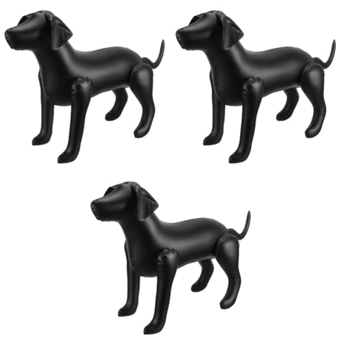 BUGUUYO 3 Stücke Aufblasbare Hund Mannequin Für Pet Shop Display Hund Kleidung Modell Feine Handwerkskunst von BUGUUYO