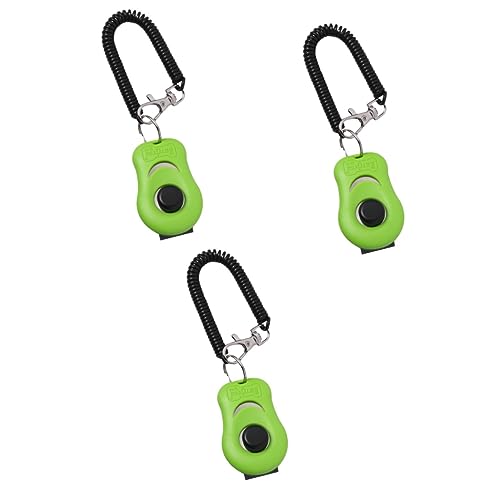 BUGUUYO 3stücke Clicker Mit Pfeife Für Hundetraining Multifunktionales Trainingstool Gehorsam Und Agilität Für Hunde Katzen Und Andere Haustiere BUGUUYO 3stücke Clicker Mit Pfeife Für Hundetraining Multifunktionales Trainingstool Gehorsam Und Agilität Für Hunde Katzen Und Andere Haustiere von BUGUUYO