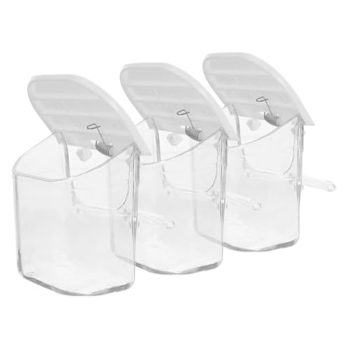 BUGUUYO 3 Stück Vogelkäfig-außenbecher Hängende Wasserfuttermittel Praktischer Futterspender Für Vogelkäfige Futternapf Für Papageien Papageienfutterautomat Aus Kunststoff Abs Transparent BUGUUYO 3 Stück Vogelkäfig-außenbecher Hängende Wasserfuttermittel Praktischer Futterspender Für Vogelkäfige Futternapf Für Papageien Papageienfutterautomat Aus Kunststoff Abs Transparent von BUGUUYO