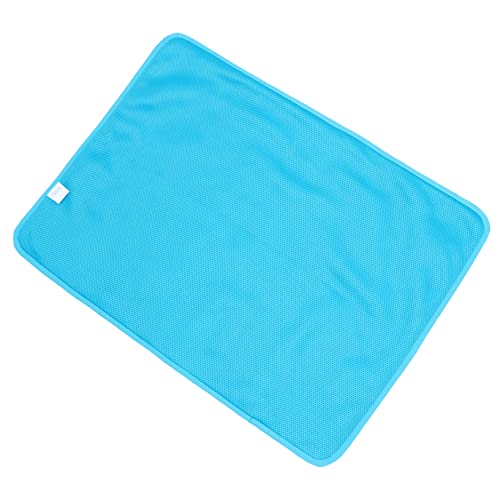 BUGUUYO 3St Haustier kühle Unterlage Outdoor-Matratze Selbstkühlende Hundematte Katzendecke kühlmatten für Haustiere kuhlmatten für Hunde sommerliche Eisfläche waschbares Eispad Stoff Blue BUGUUYO 3St Haustier kühle Unterlage Outdoor-Matratze Selbstkühlende Hundematte Katzendecke kühlmatten für Haustiere kuhlmatten für Hunde sommerliche Eisfläche waschbares Eispad Stoff Blue von BUGUUYO
