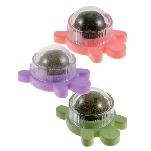 BUGUUYO 3St Katzenminze Bälle Katzen lecken lustige Katzenminze Katzenstift Katze für Wohnungskatzen Katzenminzekugeln für die Katzenwand Katzenminze Wandball Katzenball PVC BUGUUYO 3St Katzenminze Bälle Katzen lecken lustige Katzenminze Katzenstift Katze für Wohnungskatzen Katzenminzekugeln für die Katzenwand Katzenminze Wandball Katzenball PVC von BUGUUYO
