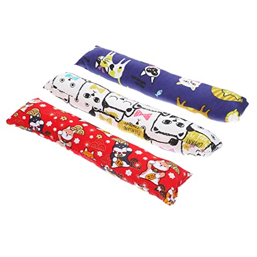 BUGUUYO Katzenminzen-Kissenspielzeug 3-teilig Katzenbeißspielzeug Haustier-Beißspielzeug für Katzen mit Katzenminze gefülltes Spielzeug für Indoor-Kätzchen BUGUUYO Katzenminzen-Kissenspielzeug 3-teilig Katzenbeißspielzeug Haustier-Beißspielzeug für Katzen mit Katzenminze gefülltes Spielzeug für Indoor-Kätzchen von BUGUUYO