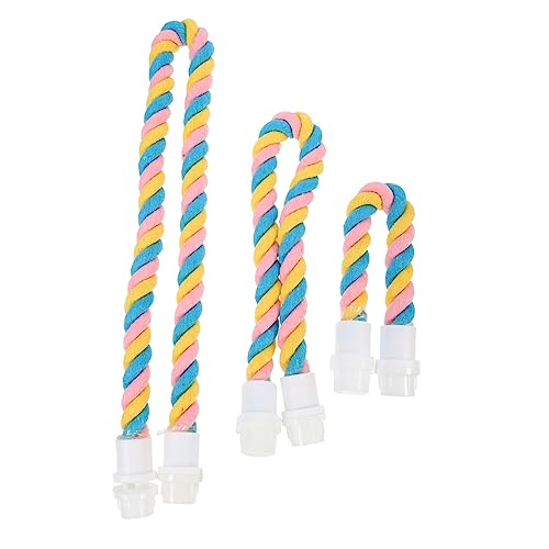 BUGUUYO Papagei Vogel Spielzeug 3pcs Baumwolle Hängen Seile Pet Spielen Seile Für Vogel Klettern Spielzeug BUGUUYO Papagei Vogel Spielzeug 3pcs Baumwolle Hängen Seile Pet Spielen Seile Für Vogel Klettern Spielzeug von BUGUUYO