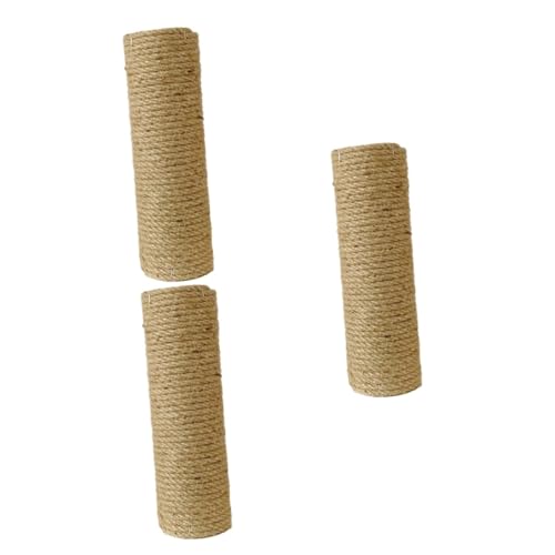 BUGUUYO 3St Zubehör für Klettergerüste für Katzen Kletterregale für Katzen Katzenkäfig Teppich katzenkratzbretter kratzpappen für Katzen Katzenbaumpfosten Kratzpfosten aus Hanfseil Holz BUGUUYO 3St Zubehör für Klettergerüste für Katzen Kletterregale für Katzen Katzenkäfig Teppich katzenkratzbretter kratzpappen für Katzen Katzenbaumpfosten Kratzpfosten aus Hanfseil Holz von BUGUUYO