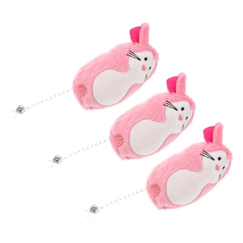 BUGUUYO 3 stücke Weiche Plüsch Katze Spielzeug Interaktive Katze Spielzeug Cartoon Mäuse Plüsch Katze Liefert für Indoor Katzen BUGUUYO 3 stücke Weiche Plüsch Katze Spielzeug Interaktive Katze Spielzeug Cartoon Mäuse Plüsch Katze Liefert für Indoor Katzen von BUGUUYO