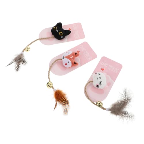 BUGUUYO Quasten Interaktives Katzenspielzeug Interaktives Katzenspielzeug Haustier Katzenbedarf BUGUUYO Quasten Interaktives Katzenspielzeug Interaktives Katzenspielzeug Haustier Katzenbedarf von BUGUUYO