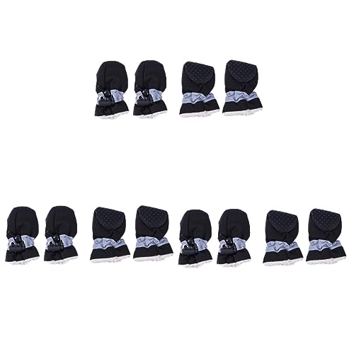 BUGUUYO 3St warme Hundeschuhe Hunde Schuhe Dog Shoes elastische Hundeschuhe Bequeme Hundeschuhe warme Haustierschuhe Wanderstiefel für Welpen Hunde Stiefel Winterschuhe für Hunde Black BUGUUYO 3St warme Hundeschuhe Hunde Schuhe Dog Shoes elastische Hundeschuhe Bequeme Hundeschuhe warme Haustierschuhe Wanderstiefel für Welpen Hunde Stiefel Winterschuhe für Hunde Black von BUGUUYO