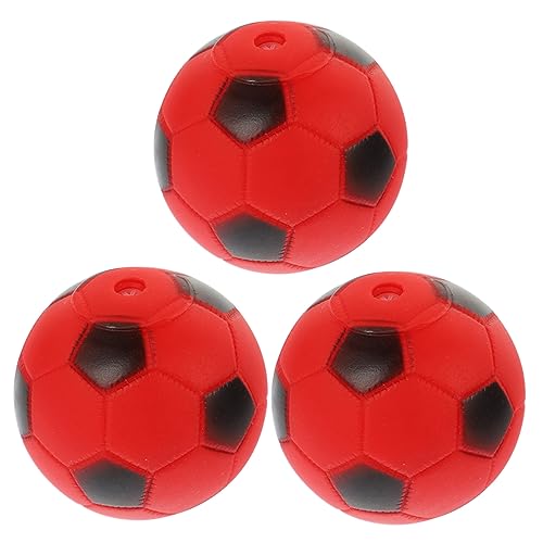 BUGUUYO 3St Fußballspielzeug für Haustiere interaktives Interactive Dog Toys Spielzeuge Bälle für Haustierhunde Kaubälle für Haustierwelpen Pet-Ball Vinyl von BUGUUYO