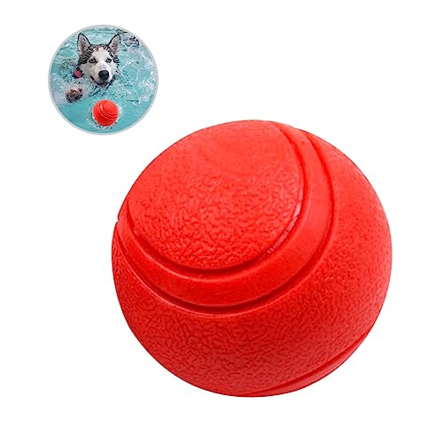 BUGUUYO Haustierbälle für Hunde Trainingsbälle für Hunde rot hohe Sprungkraft für Spiele im Freien leicht zu reinigen BUGUUYO Haustierbälle für Hunde Trainingsbälle für Hunde rot hohe Sprungkraft für Spiele im Freien leicht zu reinigen von BUGUUYO