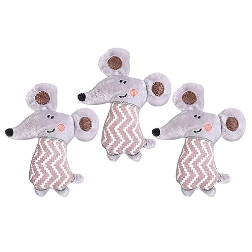 BUGUUYO 3st Katzen- - Katze Plüschmaus Plüsch Grey BUGUUYO 3st Katzen- - Katze Plüschmaus Plüsch Grey von BUGUUYO