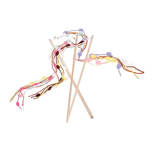 BUGUUYO Interaktives Teasing Sticks Set Für Katzen 3-TLG. Kätzchen Teaser Spielzeug Lustiges Teasing BUGUUYO Interaktives Teasing Sticks Set Für Katzen 3-TLG. Kätzchen Teaser Spielzeug Lustiges Teasing von BUGUUYO