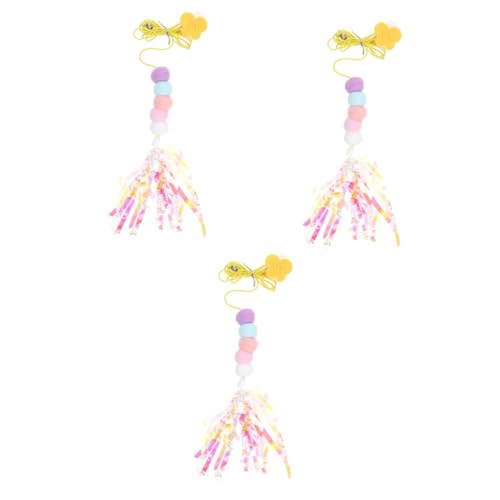 BUGUUYO 3 Stücke Hängen Katze Spielzeug Einstellbare Katze Tumbler Necken Spielzeug Katze Spielzeug Haustier BUGUUYO 3 Stücke Hängen Katze Spielzeug Einstellbare Katze Tumbler Necken Spielzeug Katze Spielzeug Haustier von BUGUUYO