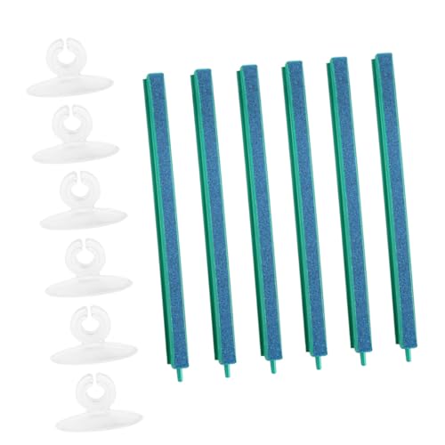 BUGUUYO 12stücke Teiliges Set Luftstein Diffusor Für Aquarium Sauerstoffstein Mit Saugnäpfen Installieren Langlebig Und Wiederverwendbar Für Fischzucht Und Teichbelüftung BUGUUYO 12stücke Teiliges Set Luftstein Diffusor Für Aquarium Sauerstoffstein Mit Saugnäpfen Installieren Langlebig Und Wiederverwendbar Für Fischzucht Und Teichbelüftung von BUGUUYO