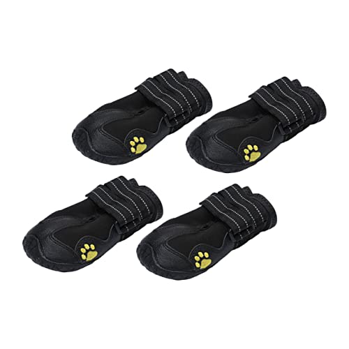 BUGUUYO Schützende Hundeschuhe Hundestiefeletten Haustier-Stiefel Für Den Außenbereich Pfotenschutz 4er-Pack BUGUUYO Schützende Hundeschuhe Hundestiefeletten Haustier-Stiefel Für Den Außenbereich Pfotenschutz 4er-Pack von BUGUUYO