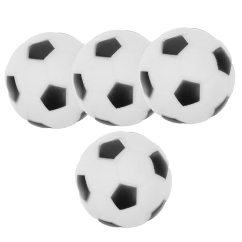 BUGUUYO 4 Stück Hundespielzeugball Hundetrainingsspielzeug Puffball Trainingsspielzeug Für Haustiere Fußball-kauspielzeug Hunde, Die Einen Ball Hüten Fußbälle Gummi Hundebedarf Kugelförmig von BUGUUYO