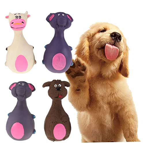 BUGUUYO Interaktives Hundespielzeug-Set Quietschende Hundebälle Latex-welpenspielzeug Sound-Spielzeug für Hunde Lustiges Kauspielzeug für Hunde BUGUUYO Interaktives Hundespielzeug-Set Quietschende Hundebälle Latex-welpenspielzeug Sound-Spielzeug für Hunde Lustiges Kauspielzeug für Hunde von BUGUUYO