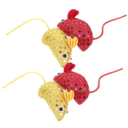 BUGUUYO Interaktives Katzenspielzeug Mäuse 4 Stück Plüschspielzeug Das Lieblingsspielzeug Für Glückliche Und Aktive Kätzchen Bei Hauskatzen BUGUUYO Interaktives Katzenspielzeug Mäuse 4 Stück Plüschspielzeug Das Lieblingsspielzeug Für Glückliche Und Aktive Kätzchen Bei Hauskatzen von BUGUUYO