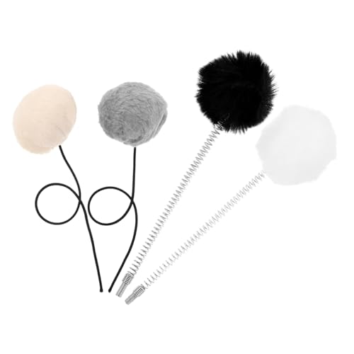 BUGUUYO 4 Stück Katzen Spielzeuge Elastische Hängende Bälle für Interaktives und Bissverhalten zur Physischen Stimulation für Katzenbäume Assortierte Farben BUGUUYO 4 Stück Katzen Spielzeuge Elastische Hängende Bälle für Interaktives und Bissverhalten zur Physischen Stimulation für Katzenbäume Assortierte Farben von BUGUUYO