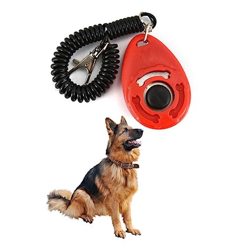 BUGUUYO Hamsterkleidung 4 Stück Rindenstopper Klicker für Hundetraining Haustier Clicker für Welpentraining Hundeklicker von BUGUUYO