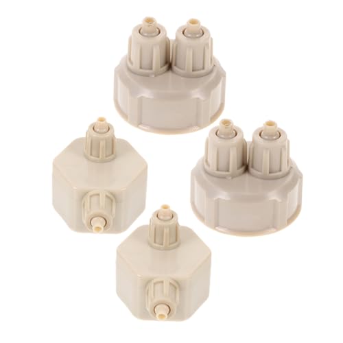 BUGUUYO Austauschbare Co2-diffusorkappen Für Das Aquariumpflanzensystem 4 Stück Co2-generator-flaschendeckel von BUGUUYO