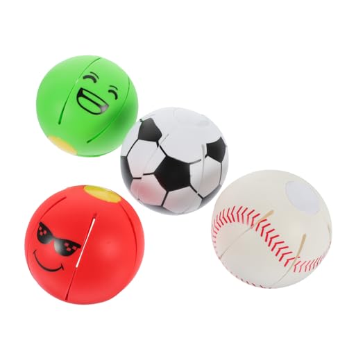 BUGUUYO Spielzeug Für 4 Spielzeugball Drücken -trainingsfußball Kauspielzeug Für Welpen Aufblasbare Fußbälle Leckerli- Für Für Draußen -fußball Plastik BUGUUYO Spielzeug Für 4 Spielzeugball Drücken -trainingsfußball Kauspielzeug Für Welpen Aufblasbare Fußbälle Leckerli- Für Für Draußen -fußball Plastik von BUGUUYO