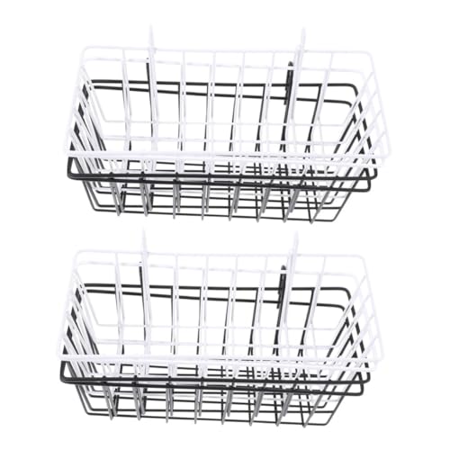 BUGUUYO 4 Stück Teiliges Kaninchen Heuraufe aus Metall Robuste Futterstation mit Haken zum Aufhängen Vielseitig für Meerschweinchen Chinchilla Frettchen in Weiß und Schwarz Langlebig und BUGUUYO 4 Stück Teiliges Kaninchen Heuraufe aus Metall Robuste Futterstation mit Haken zum Aufhängen Vielseitig für Meerschweinchen Chinchilla Frettchen in Weiß und Schwarz Langlebig und von BUGUUYO