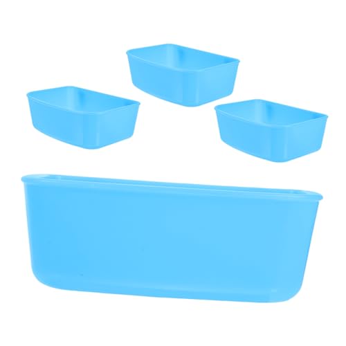BUGUUYO Universal-futterspender-Set Für Haustiere Vogelfutterspender Für Käfig Papagei Wassernapf Vogelfutternapf Kleiner Käfig Vogelbad Futternapf BUGUUYO Universal-futterspender-Set Für Haustiere Vogelfutterspender Für Käfig Papagei Wassernapf Vogelfutternapf Kleiner Käfig Vogelbad Futternapf von BUGUUYO