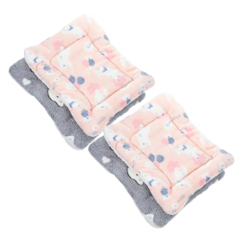 BUGUUYO 4 Stück kleine Tierdecke Tier heizmatte tierkissen Tierkuscheldecke Animal Blanket Kühlung PIPI-Pads für Hunde Meerschweinchendecke für Käfig Schlafunterlage für Kleintiere Stoff BUGUUYO 4 Stück kleine Tierdecke Tier heizmatte tierkissen Tierkuscheldecke Animal Blanket Kühlung PIPI-Pads für Hunde Meerschweinchendecke für Käfig Schlafunterlage für Kleintiere Stoff von BUGUUYO
