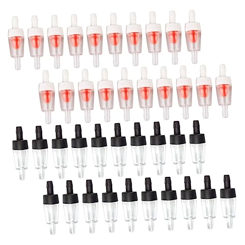BUGUUYO Rückschlagventile Für Luftpumpen 40er-Set Absperrventile Für Aquarien Rückschlagventile Pumpe Vom Siphonieren Schnelle Installation von BUGUUYO