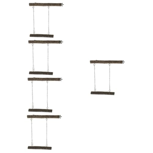 BUGUUYO 5 Sets Papagei Barsch Stehen Schaukel Spielzeug Holz Vogel Für Sittich Spielzeug Vogel Käfig Zubehör BUGUUYO 5 Sets Papagei Barsch Stehen Schaukel Spielzeug Holz Vogel Für Sittich Spielzeug Vogel Käfig Zubehör von BUGUUYO