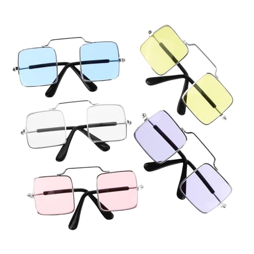 BUGUUYO 5 Stück Pet Brille Parodie hundebrille katzenbrille Tierbrille Tieraugenrequisiten Tierfotorequisiten Haustier Katzendekor Kratzer Spender -Parodie-Gläser lustige Spoof-Brille BUGUUYO 5 Stück Pet Brille Parodie hundebrille katzenbrille Tierbrille Tieraugenrequisiten Tierfotorequisiten Haustier Katzendekor Kratzer Spender -Parodie-Gläser lustige Spoof-Brille von BUGUUYO