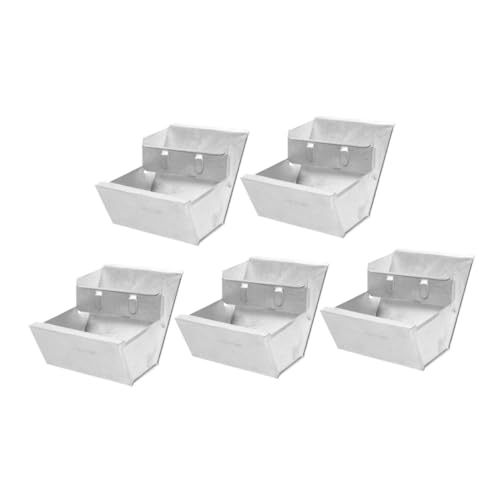 BUGUUYO 5 Stück Teiliges Metallfutterspender Kleintiere Robuster Sicher Befestigter Futtertrog für Kaninchen Meerschweinchen Hühner und Frettchen Wetterfest Leicht für Käfige und BUGUUYO 5 Stück Teiliges Metallfutterspender Kleintiere Robuster Sicher Befestigter Futtertrog für Kaninchen Meerschweinchen Hühner und Frettchen Wetterfest Leicht für Käfige und von BUGUUYO