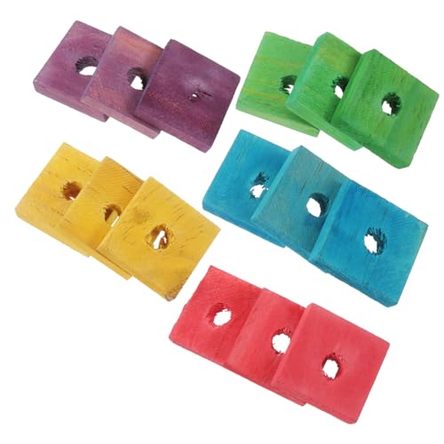 BUGUUYO Papageienspielzeug 50 Stück Vogel-holzspäne-Spielzeug Papageien-beißspielzeug Pädagogisches Spielzeug-Set Für Papageien Nymphensittiche Sittiche BUGUUYO Papageienspielzeug 50 Stück Vogel-holzspäne-Spielzeug Papageien-beißspielzeug Pädagogisches Spielzeug-Set Für Papageien Nymphensittiche Sittiche von BUGUUYO