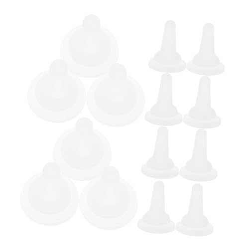 BUGUUYO 50 Stück Teiliges Fütterungsnippel für Haustiere Weiche Stillnippel für Neugeborene Kätzchen und Welpen Bpa Frei Leicht zu Reinigen Passend für Kleine Tiermilchflaschen BUGUUYO 50 Stück Teiliges Fütterungsnippel für Haustiere Weiche Stillnippel für Neugeborene Kätzchen und Welpen Bpa Frei Leicht zu Reinigen Passend für Kleine Tiermilchflaschen von BUGUUYO