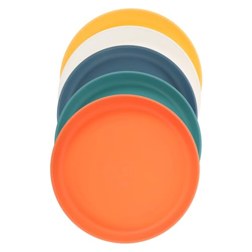 BUGUUYO Ergonomischer Futternapf für Haustiere 5er-Pack Kleiner Flacher Katzennapf Futterteller für Kätzchen Katzenfutternapf flaches Design leicht zu reinigen von BUGUUYO