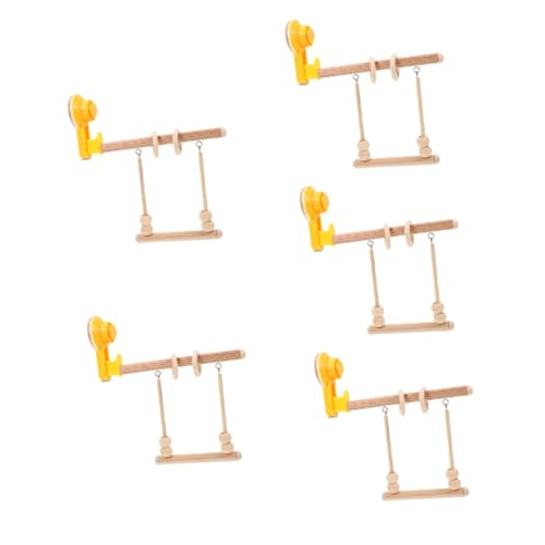 BUGUUYO 5St Papageienständer Spielzeug Saugvorrichtung für Vogelbarsche Papageien Spielplatz Sitzstange Vogelspielzeug mit Saugnapf spaß schaukel Vogelstange Spielzeug Vogeltraining Barsch BUGUUYO 5St Papageienständer Spielzeug Saugvorrichtung für Vogelbarsche Papageien Spielplatz Sitzstange Vogelspielzeug mit Saugnapf spaß schaukel Vogelstange Spielzeug Vogeltraining Barsch von BUGUUYO
