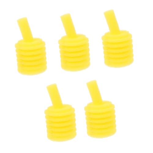 BUGUUYO 5pcs Fisch Tank Schwamm Schwämme Austauschbare Aquarium Schwämme Tragbare Pre-Schwamm Fisch Schwamm Für Süßwasser von BUGUUYO