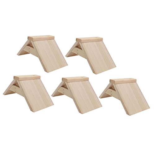 BUGUUYO Taubenbedarf 5 Stück Natürliches Holz Vogelstange Taubenständer Papageienspielzeug Vogel-schlafplatzhalter Heimtierbedarf BUGUUYO Taubenbedarf 5 Stück Natürliches Holz Vogelstange Taubenständer Papageienspielzeug Vogel-schlafplatzhalter Heimtierbedarf von BUGUUYO