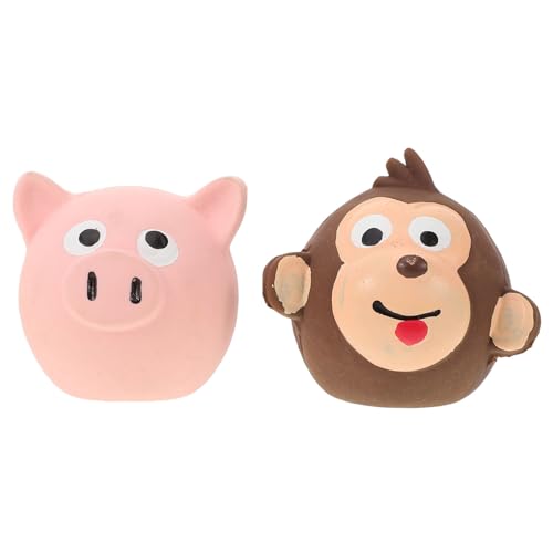 BUGUUYO 6 STK Interaktives Spielzeug für Welpen Dog Toy Hunde spielsachen kleines hundespielzeug Kleiner Hundekauartikel Kauspielzeug für Welpen Spielzeug für Haustiere Latex-Cartoon-Ball BUGUUYO 6 STK Interaktives Spielzeug für Welpen Dog Toy Hunde spielsachen kleines hundespielzeug Kleiner Hundekauartikel Kauspielzeug für Welpen Spielzeug für Haustiere Latex-Cartoon-Ball von BUGUUYO