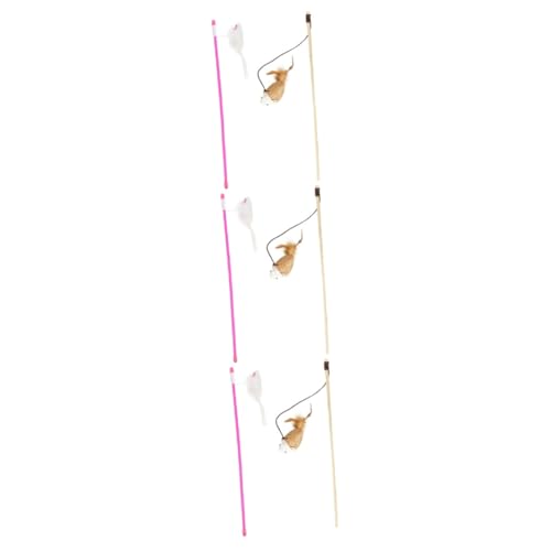 BUGUUYO 6stücke Interaktive Katzenangel Mit -Design Spielzeug Für Katzen Und Kätzchen Bewegung Und Jagdinstinkten Für Täglichen Spaß Und Beschäftigung BUGUUYO 6stücke Interaktive Katzenangel Mit -Design Spielzeug Für Katzen Und Kätzchen Bewegung Und Jagdinstinkten Für Täglichen Spaß Und Beschäftigung von BUGUUYO