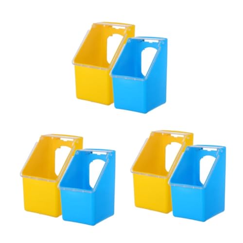 BUGUUYO 6 STK Tauben-Hängebox Spielzeug Nest Komiker Vogelhäuschen zum Aufhängen Welpe vogelfutterspender vogelfutterhäuschen Lebensmittel Multifunktions-Feeder Wasser-Nahrungsbecken Blue BUGUUYO 6 STK Tauben-Hängebox Spielzeug Nest Komiker Vogelhäuschen zum Aufhängen Welpe vogelfutterspender vogelfutterhäuschen Lebensmittel Multifunktions-Feeder Wasser-Nahrungsbecken Blue von BUGUUYO