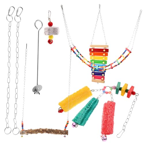 BUGUUYO 6 Stück Küken -Set Picken Hängend Hühnerschwung Für Huhn Hühnchenspielzeug Zubehör In Acht Nehmen Schöne Hühnerspielzeuge Geflügel Hölzern Bunt BUGUUYO 6 Stück Küken -Set Picken Hängend Hühnerschwung Für Huhn Hühnchenspielzeug Zubehör In Acht Nehmen Schöne Hühnerspielzeuge Geflügel Hölzern Bunt von BUGUUYO