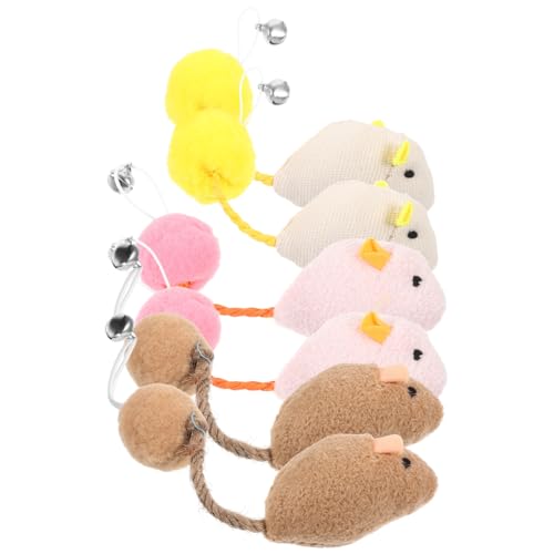 BUGUUYO 6St Katzenspielzeug Ballspielzeug für Katzen Katzenmäuse interaktives katzenspielzeug Interactive cat Toy katzenklo katzenminze für Haustiere Katzenkratzspielzeug BUGUUYO 6St Katzenspielzeug Ballspielzeug für Katzen Katzenmäuse interaktives katzenspielzeug Interactive cat Toy katzenklo katzenminze für Haustiere Katzenkratzspielzeug von BUGUUYO