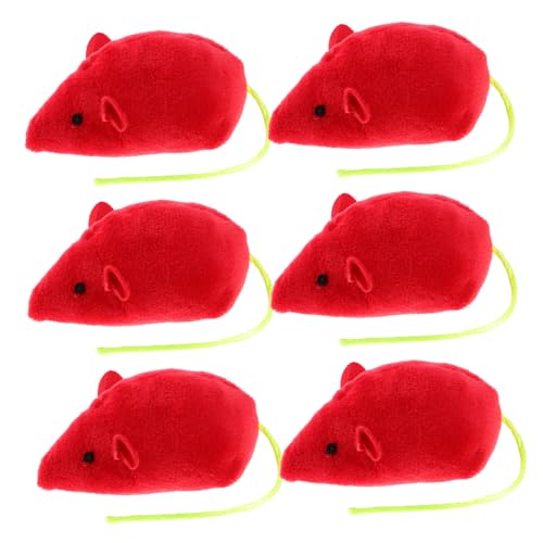 BUGUUYO 6St ausgestopftes Katzenspielzeug interaktives katzenspielzeug Interactive cat Toy Funny Toys Plüschtiere tragbares Kätzchenspielzeug Kätzchen Katze Plüschmaus BUGUUYO 6St ausgestopftes Katzenspielzeug interaktives katzenspielzeug Interactive cat Toy Funny Toys Plüschtiere tragbares Kätzchenspielzeug Kätzchen Katze Plüschmaus von BUGUUYO