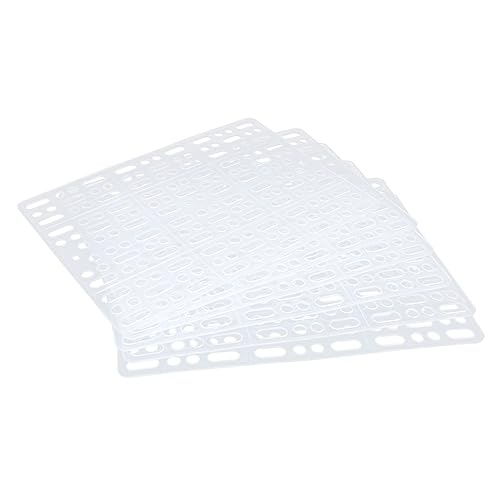 BUGUUYO 6st Fußmatten Für Die Gesundheit Von Haustieren Guinea-Matte Matten Für Kaninchen Fußpolster Für Haustiere Hasenfußmatte Loch Leckwassermatte Kaninchenmatte Für Käfig Weiß Plastik BUGUUYO 6st Fußmatten Für Die Gesundheit Von Haustieren Guinea-Matte Matten Für Kaninchen Fußpolster Für Haustiere Hasenfußmatte Loch Leckwassermatte Kaninchenmatte Für Käfig Weiß Plastik von BUGUUYO