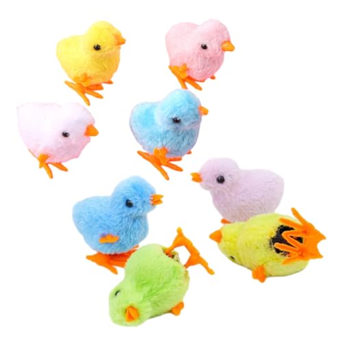 BUGUUYO 8 Stück Aufziehbares Hühnerspielzeug Kükenbarschständer Laufendes Katzenspielzeug wasserspender für hühner Grübler kinderspielzeug Huhn aufziehen Huhn pp BUGUUYO 8 Stück Aufziehbares Hühnerspielzeug Kükenbarschständer Laufendes Katzenspielzeug wasserspender für hühner Grübler kinderspielzeug Huhn aufziehen Huhn pp von BUGUUYO