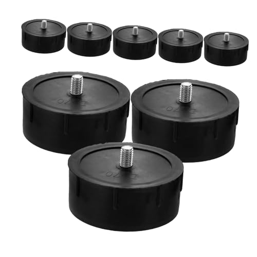 BUGUUYO 8 Stück Ersatzteile für Kratzbaum Endkappen DIY Katzenbaum Zubehör zur Reparatur und Stabilisierung von Möbeln von BUGUUYO